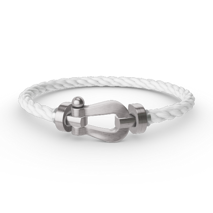 [Polaidi Jewelry]FORCE LARGE HORSESHOE NO DIAMOND BRACELET SILVER