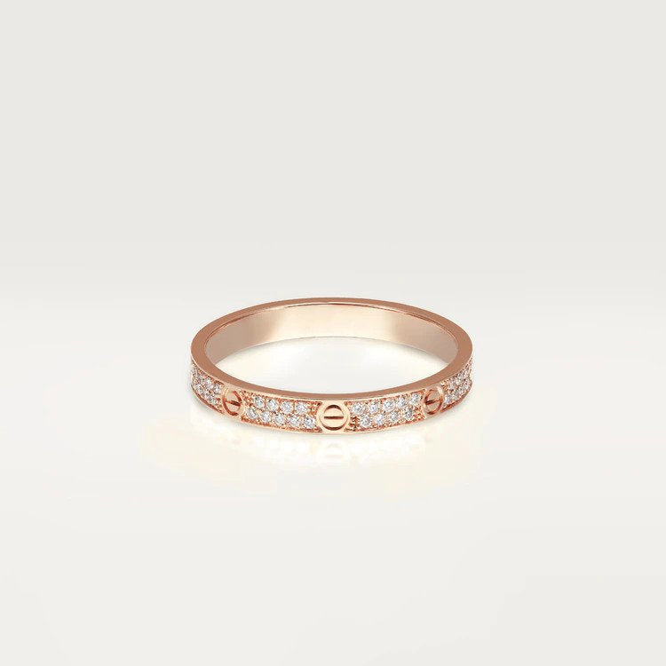 [Polaidi Jewelry]LOVE RING 2.65MM DIAMOND