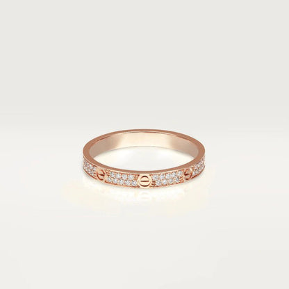 [Polaidi Jewelry]LOVE RING 2.65MM DIAMOND