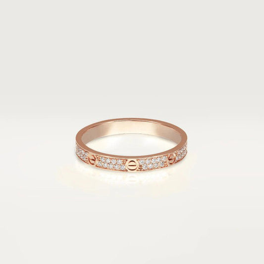 [Polaidi Jewelry]LOVE RING 2.65MM DIAMOND