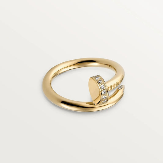 [Polaidi Jewelry]JUSTE RING 2.65MM GOLD DIAMOND
