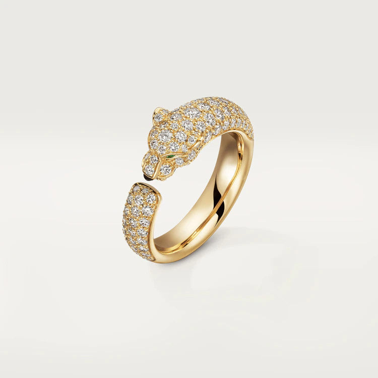 [Polaidi Jewelry]PANTHERE PINK GOLD DIAMOND RING