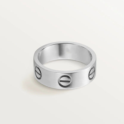 [：Polaidi Jewelry]LOVE RING 5.5MM NO DIAMOND