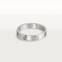 [Polaidi Jewelry ]LOVE RING 4MM 1 DIAMOND SILVER
